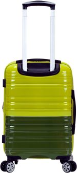 Rockland Melbourne Hardside Expandable Spinner Wheel Luggage, Purple, Carry-On 20-Inch - Image 4